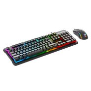 کیبورد و ماوس گرین مدل GKM605 RGB