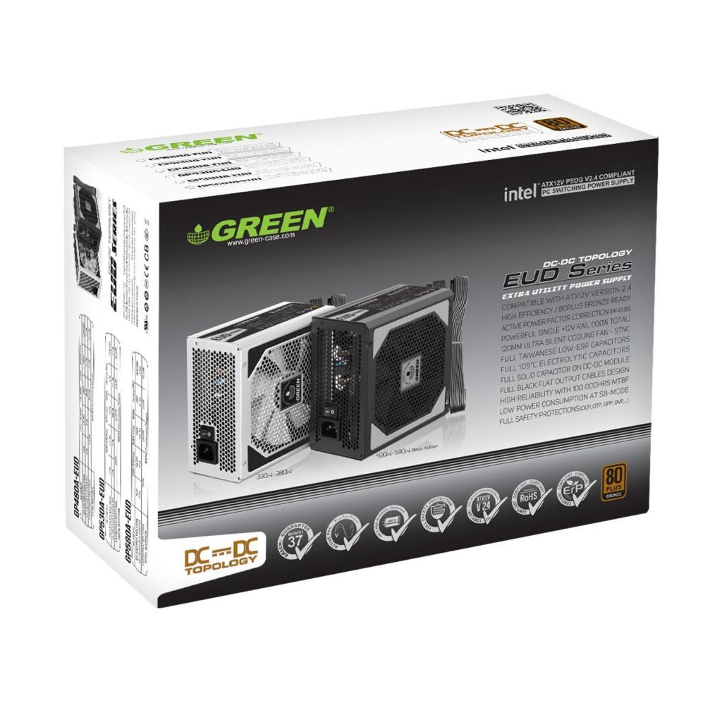 Green GP430A-EUD 80Plus Bronze Power Supply 3