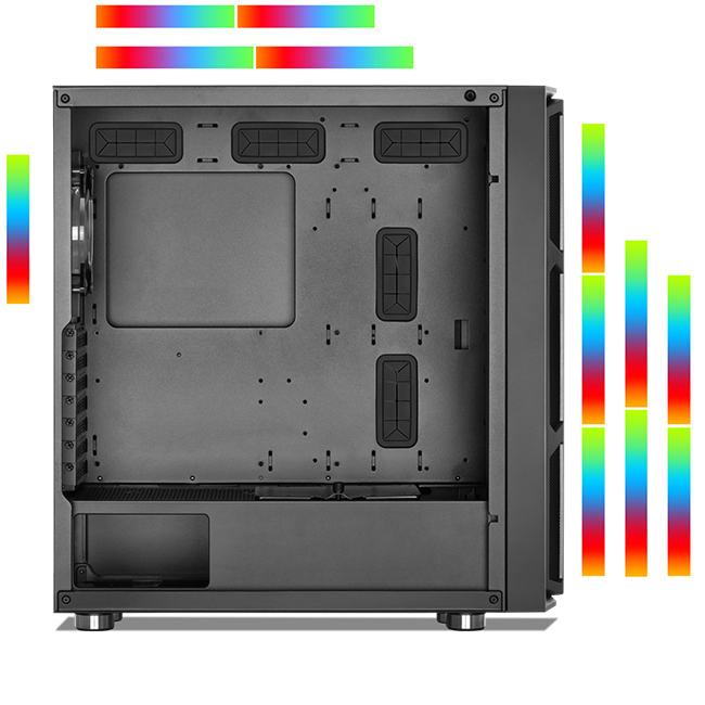 کیس گیمینگ گرین مدل GRIFFIN G6 8 کیس گیمینگ گرین مدل GRIFFIN G6