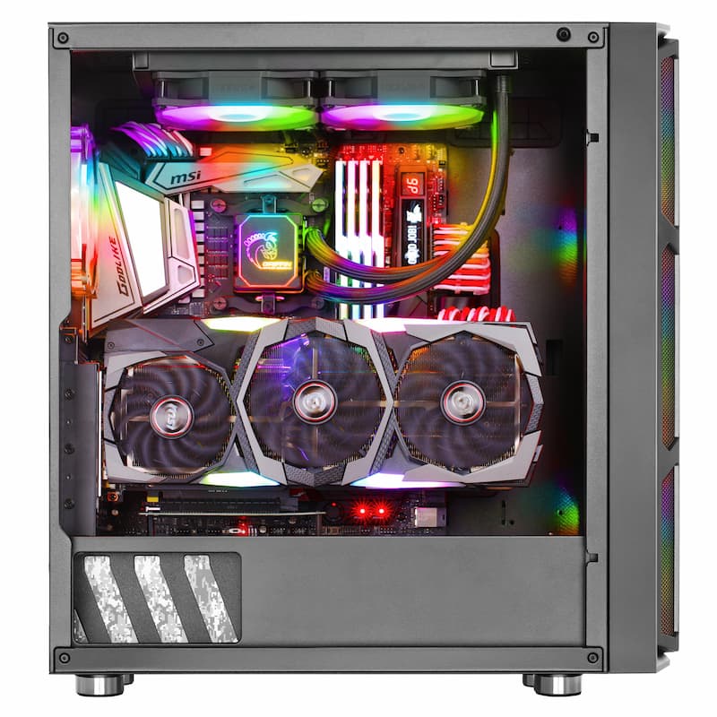 کیس گیمینگ گرین مدل GRIFFIN G6 4 کیس گیمینگ گرین مدل GRIFFIN G6