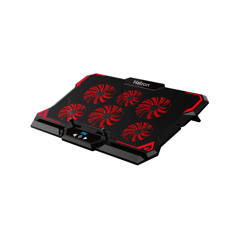 Hatron HCP137 Cooling Pad 4 پایه خنک کننده لپ تاپ هترون مدل HCP137