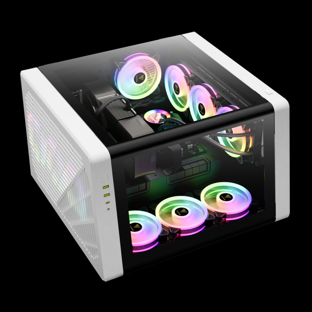 کیس گیم دیاس مدل NESO P1 BW