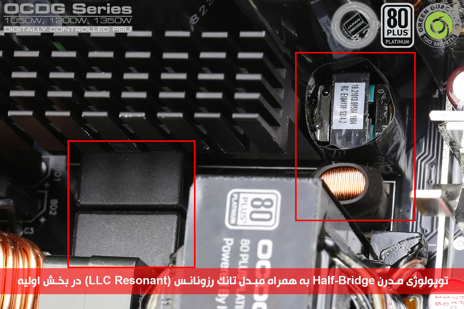 پاور کامپیوتر گرین مدل GP1200B-OCDG