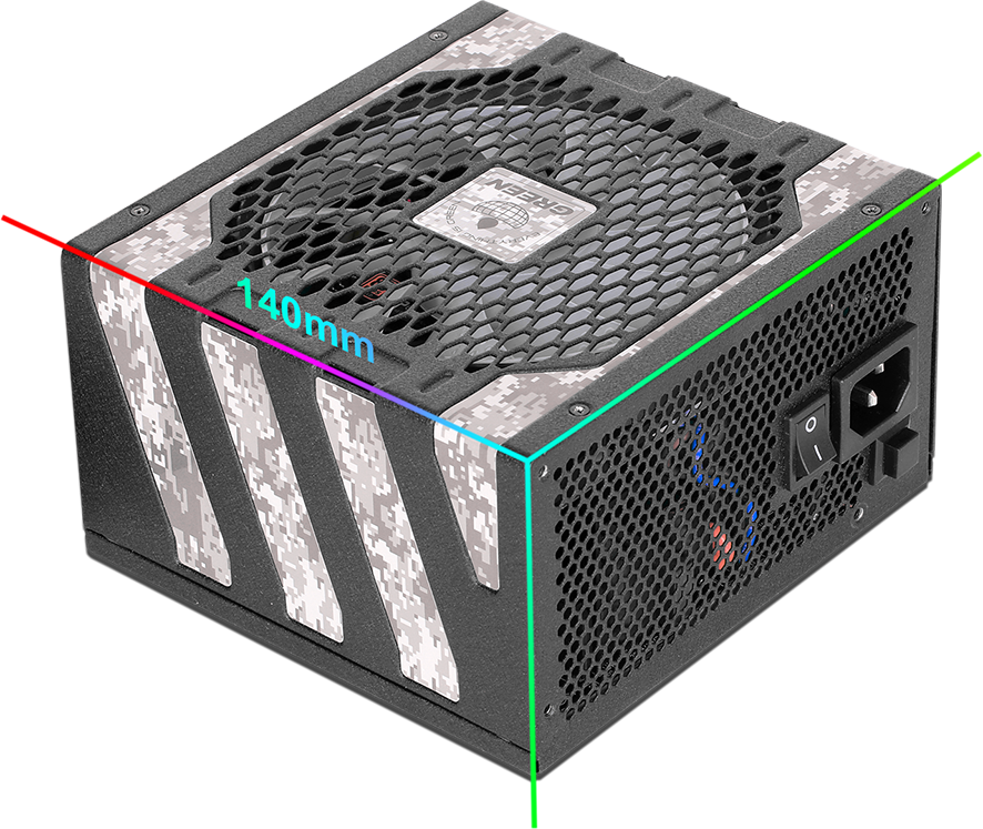 پاور کامپیوتر گرین مدل GP600B-HP EVO