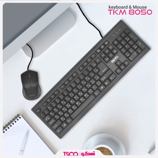 کیبورد و ماوس تسکو مدل TKM 8050