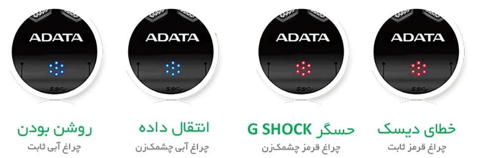 هارد اکسترنال ای دیتا مدل HD720 ظرفیت 2 ترابایت