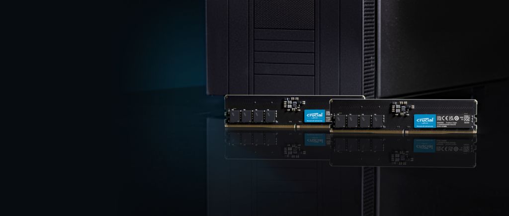 رم دسکتاپ DDR5 تک کاناله 5600 مگاهرتز CL46 کروشیال مدل CT16G56C46U5 ظرفیت 16 گیگابایت