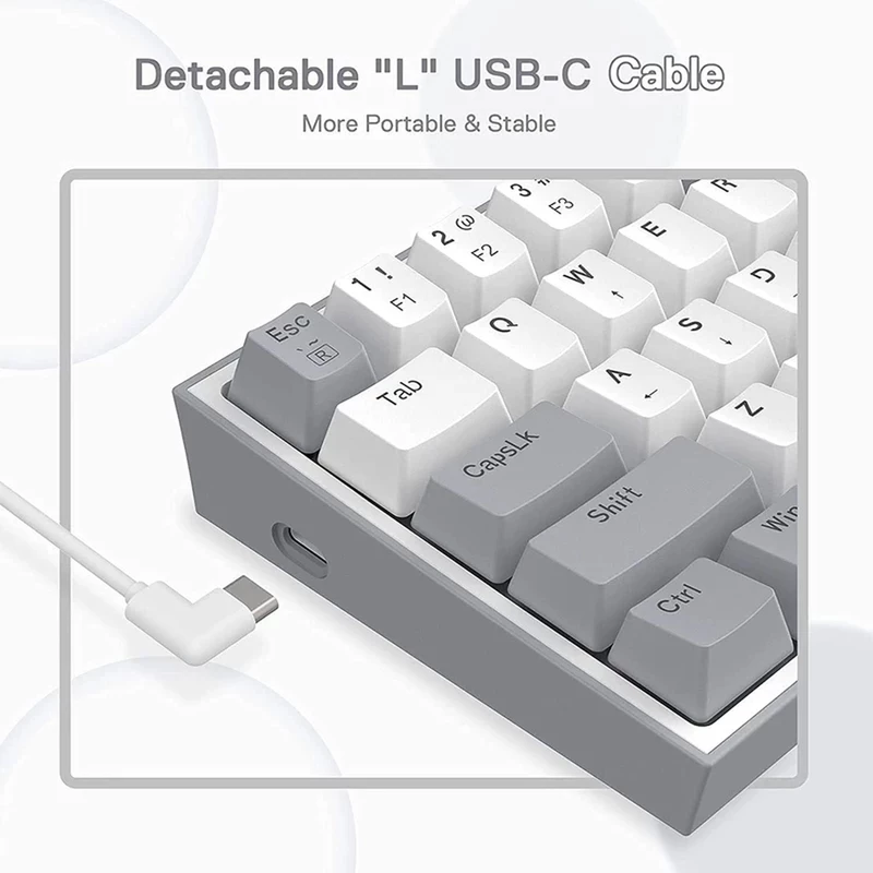 Redragon K617 Fizz Gaming Keyboard 10