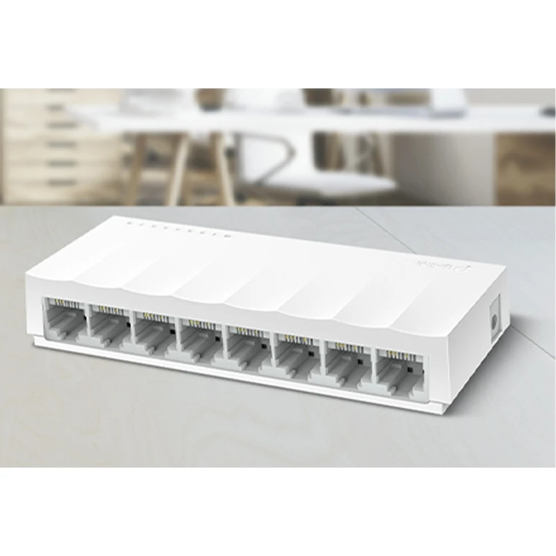 سوییچ 8 پورت مگابیتی و دسکتاپ تی پی-لینک مدل LS1008