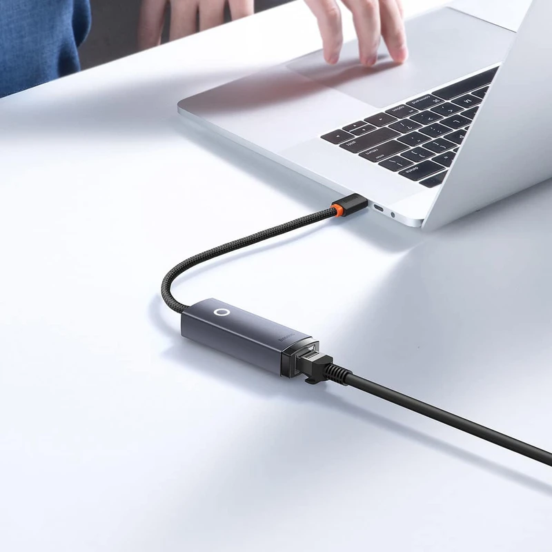 مبدل USB به LAN باسئوس مدل WKQX000101