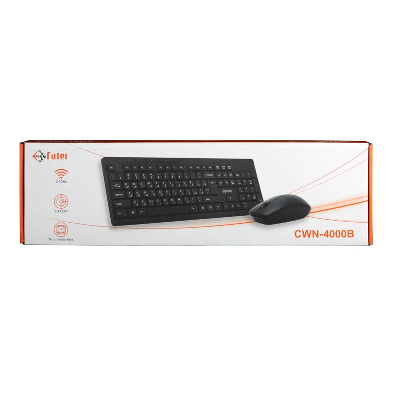 Fater CWN-4000B Wireless Keyboard and Mouse 10