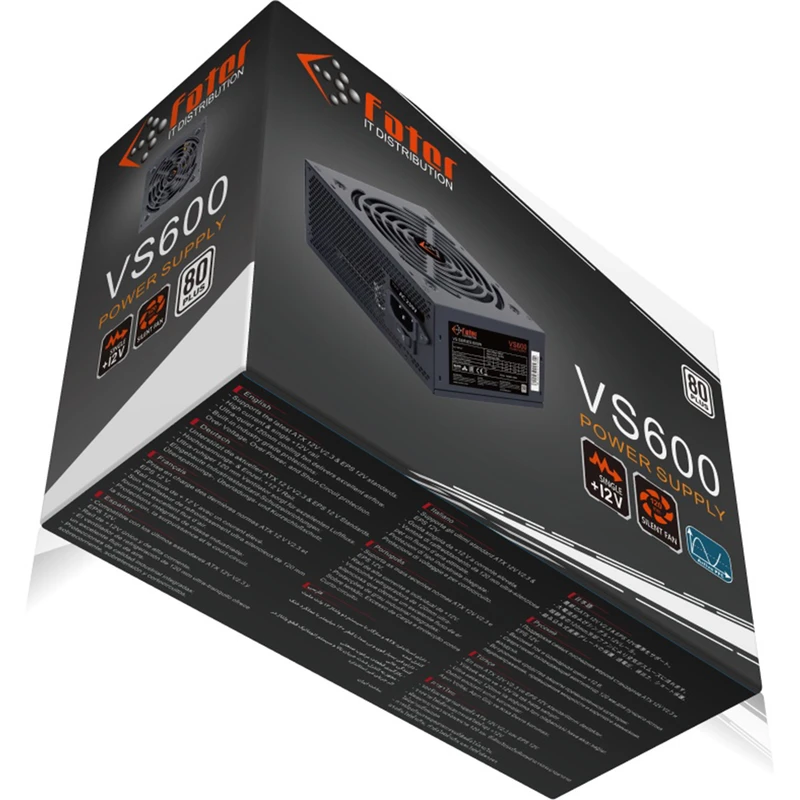 Fater VS600 computer Power Supply 10