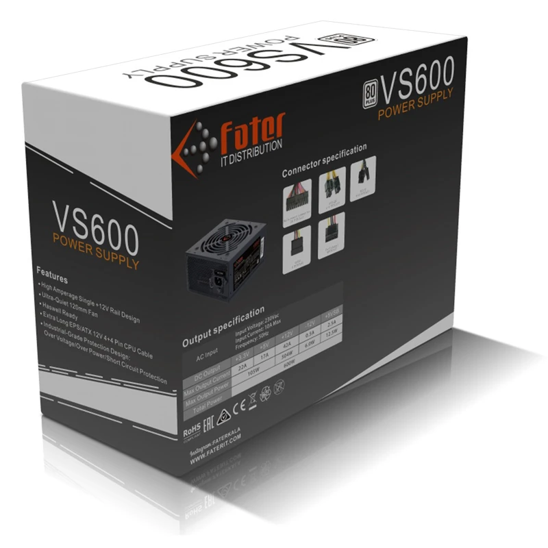 Fater VS600 computer Power Supply 7