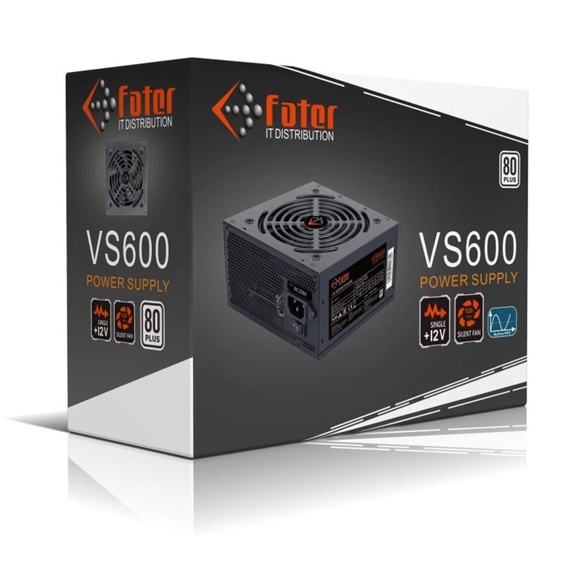 منبع تغذیه کامپیوتر فاطر مدل VS600 2 منبع تغذیه کامپیوتر فاطر مدل VS600
