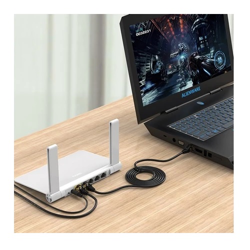 کابل شبکه CAT7 اوریکو مدل PUG-C7 طول 8 متر