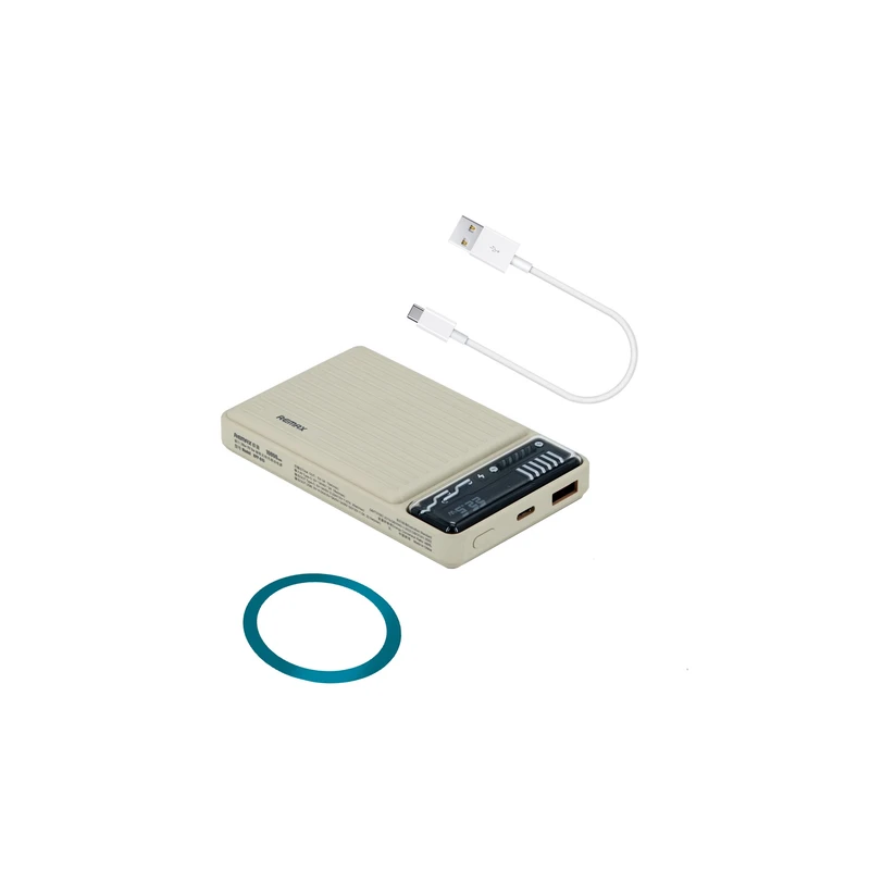 پاوربانک ریمکس مدل RPP-615 با ظرفیت 10000 میلی آمپر ساعت