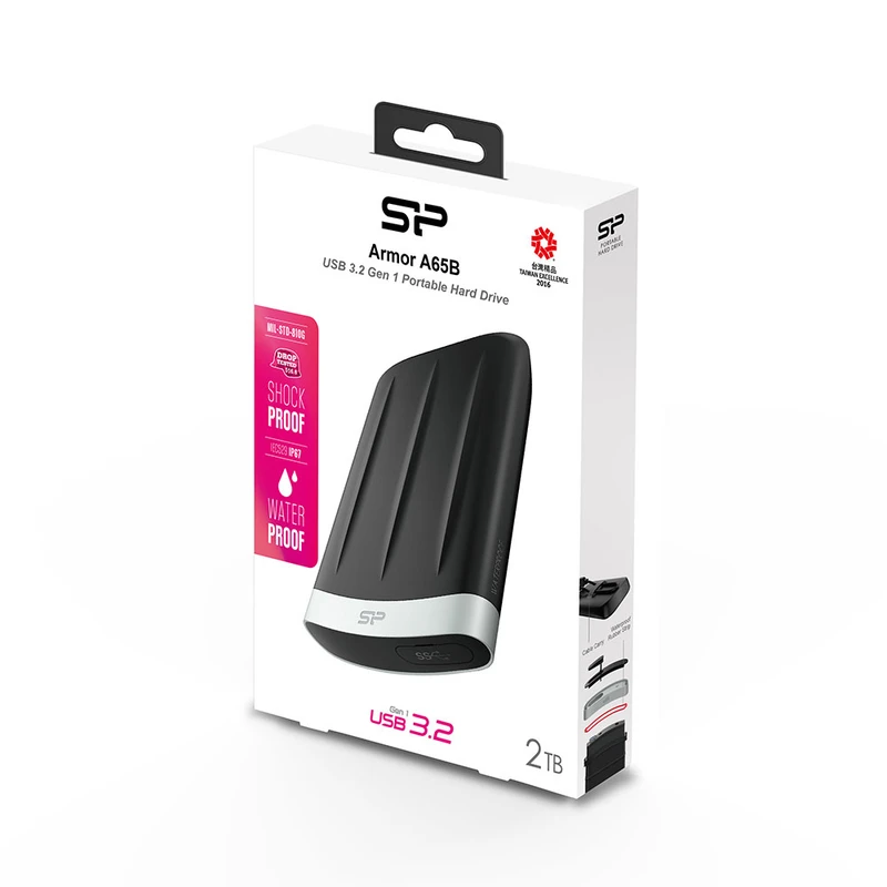 هارد اکسترنال سیلیکون پاور مدل A65B ظرفیت دو ترابایت