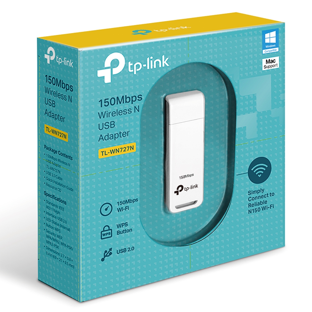 کارت شبکه بی‌سیم تی پی-لینک مدل TL-WN727N